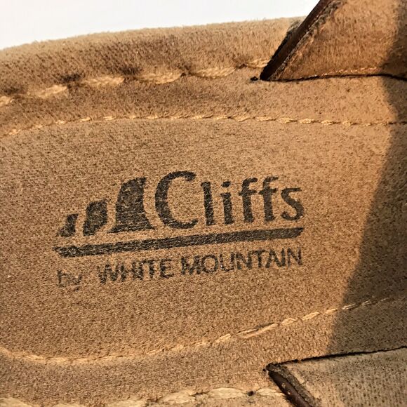 Cliffs by White Mountain Cove Sandals Womens 8M Casual Slip-On Wedge Heel Thong - Picture 9 of 9